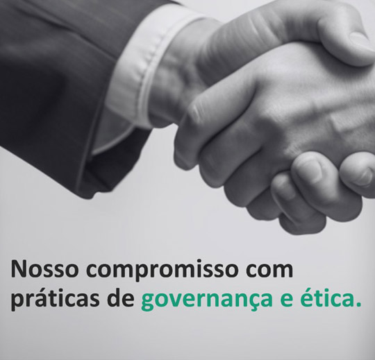 Nosso Compromisso com Práticas de Governança e Ética